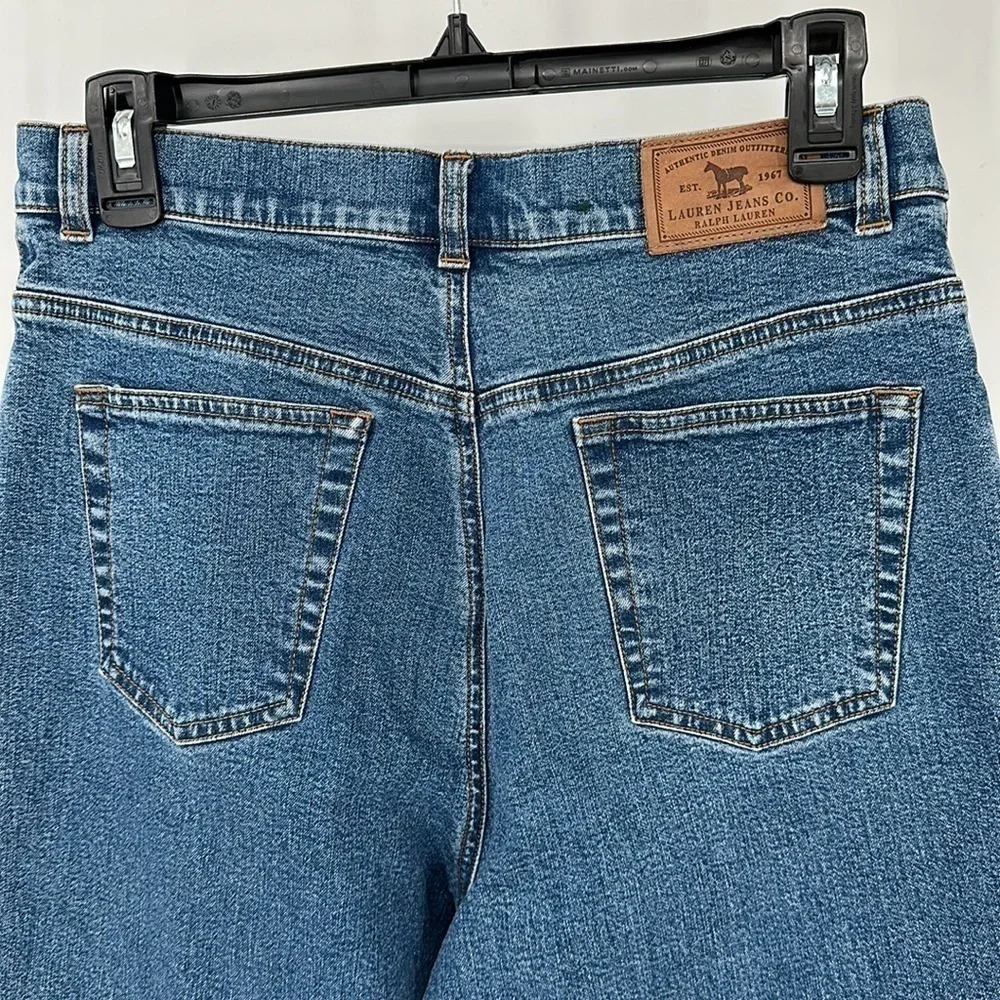 Lauren Jeans Co. Medium Wash Relaxed Fit Jeans Size 6